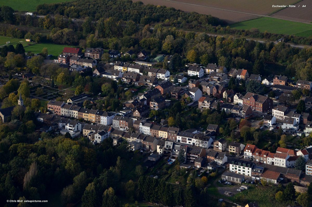 Eschweiler-Roehe, Luftbild