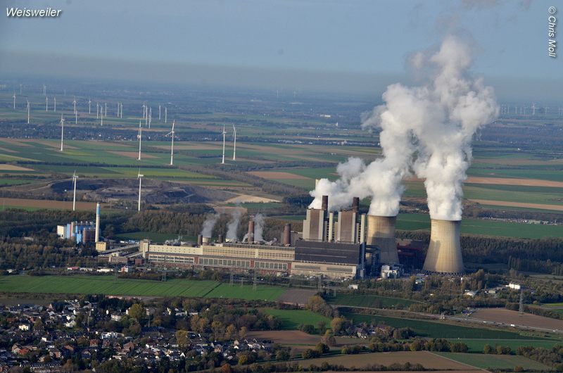 Kraftwerk Eschweiler-Weisweiler, Luftbild