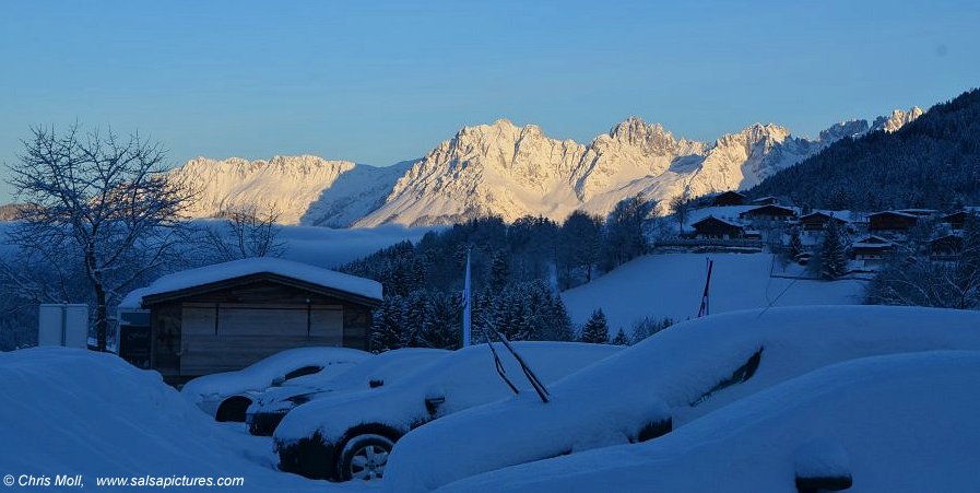 Winter in Tirol: Schnee