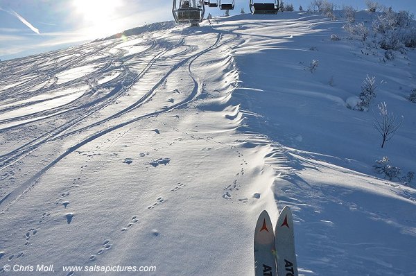 Winter in Tirol: Schnee