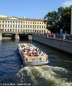 St.Petersburg, Russland: Kanäle